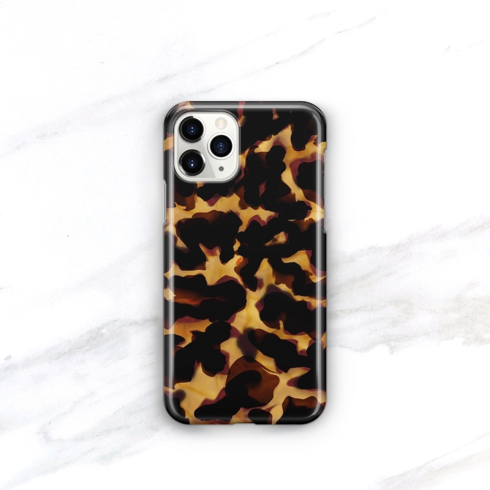 Tortoise Shell Print iPhone 11 Tough Case